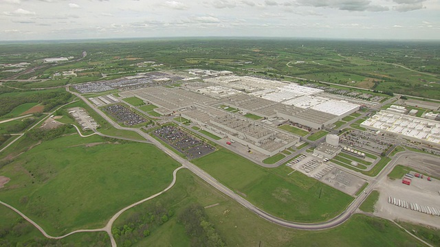 丰田汽车制造厂/美国肯塔基州乔治敦视频下载