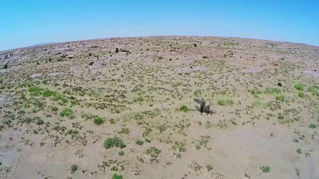 戈壁沙漠/阿拉善，中国内蒙古。视频素材