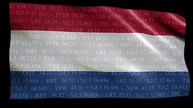 股票市场荷兰旗-阿尔法和环视频下载