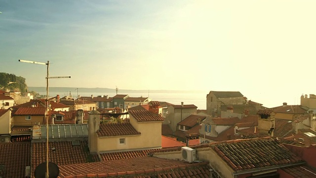 老Istrian屋顶视频素材