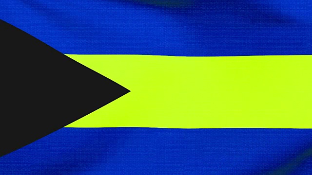 巴哈马群岛国旗视频下载