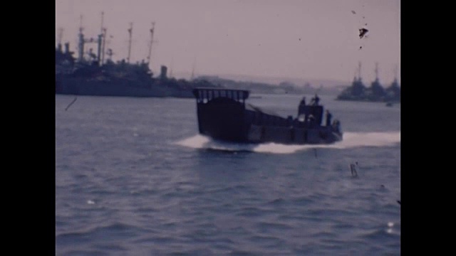 1947年圣地亚哥港登陆艇视频下载