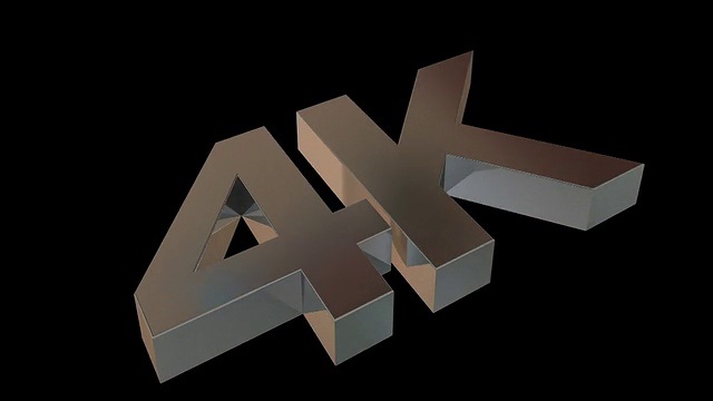 带有Alpha通道的4K金属标志视频下载