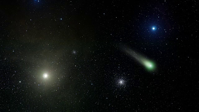 深空彗星视频素材