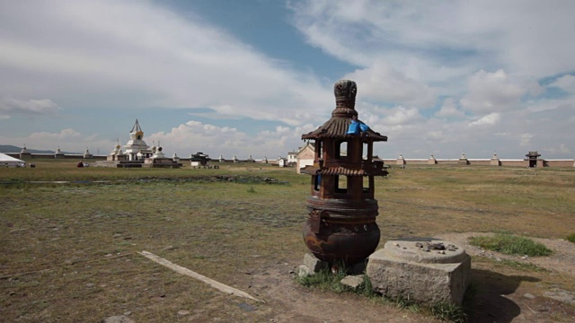 蒙古国额尔德尼祖庙视频素材