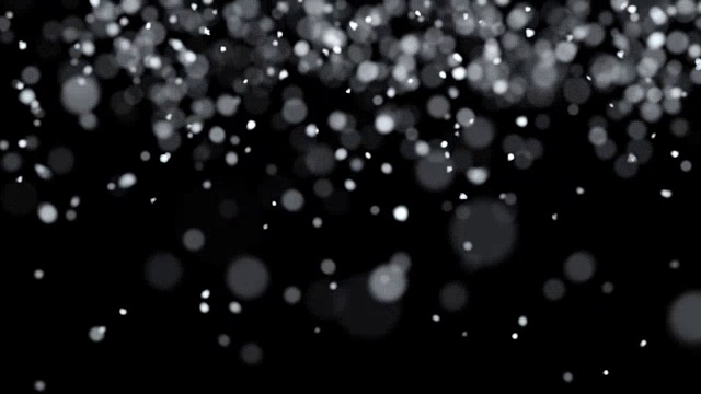 可循环的降雪阿尔法层视频素材