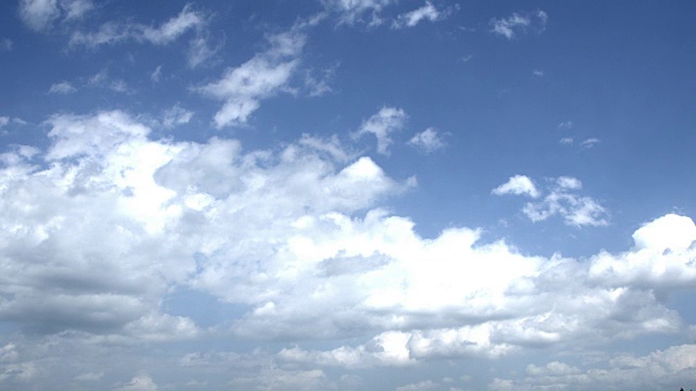 天空的云视频素材