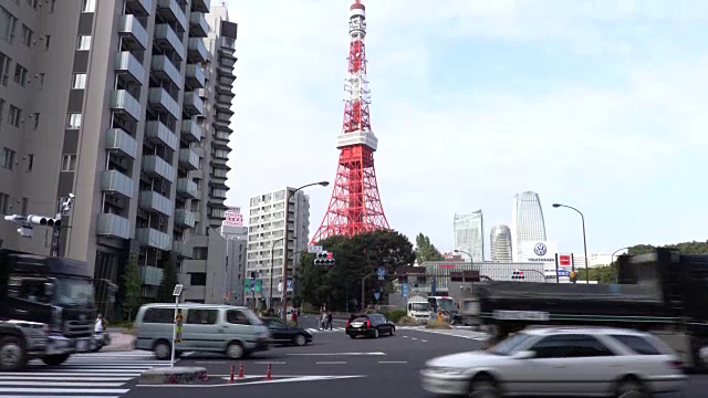 在东京塔视频素材