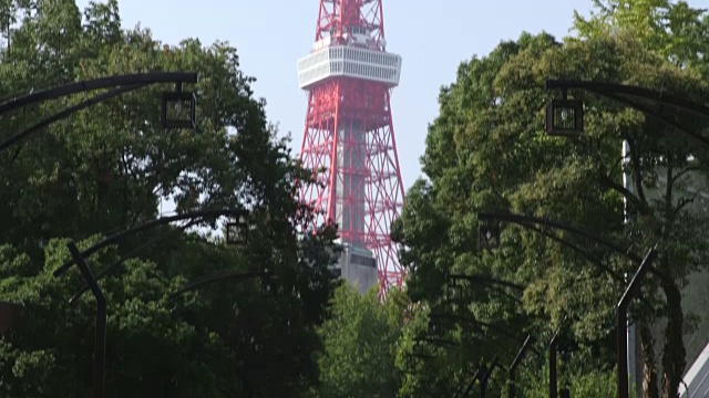 在东京塔视频素材