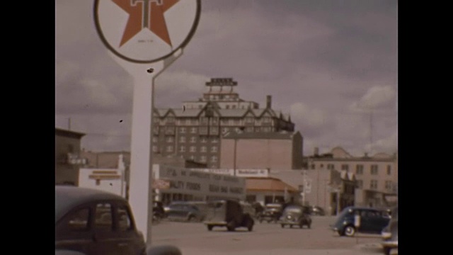1947年南达科他州布莱克山公路旅行视频下载