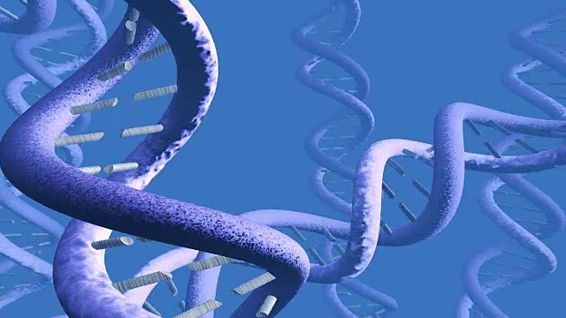 DNA螺旋宏动画循环[004]视频下载
