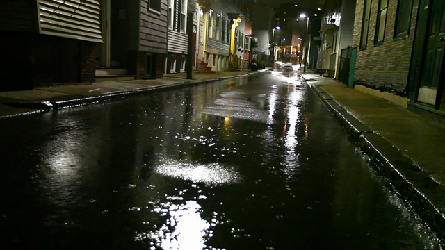 城市的雨夜视频素材