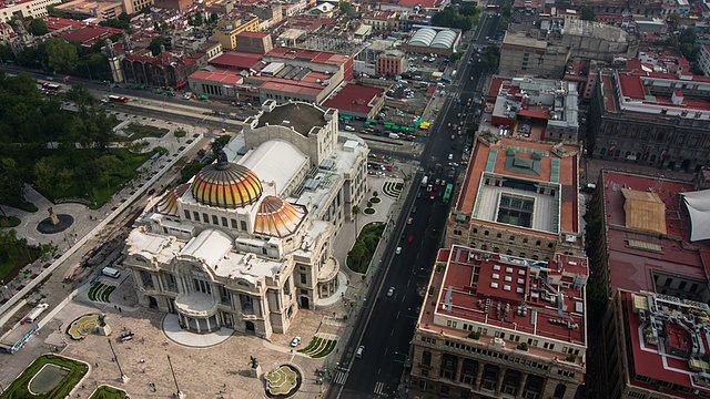 墨西哥城帕拉西奥·德·贝拉斯·阿尔特斯视频下载