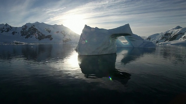 冰山，从船到太阳，从南极视频下载