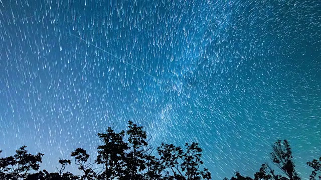 从卓京哲天文台的星场视图视频下载