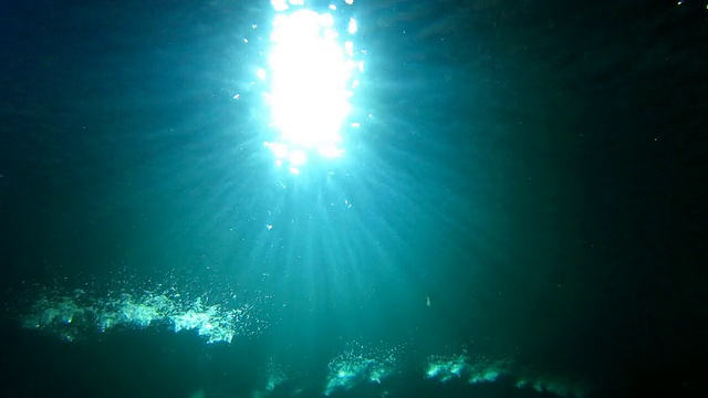 阳光下的水背景视频素材