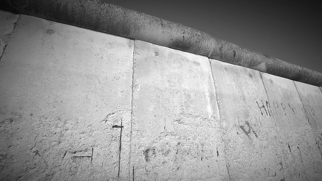 柏林墙，镜头视频素材