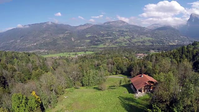 法国阿尔卑斯山脉视频下载