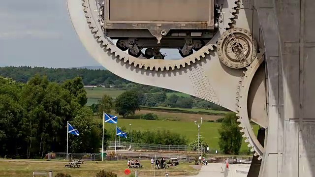 Falkirk wheel苏格兰视频素材