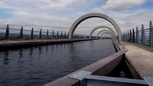 Falkirk wheel苏格兰视频素材