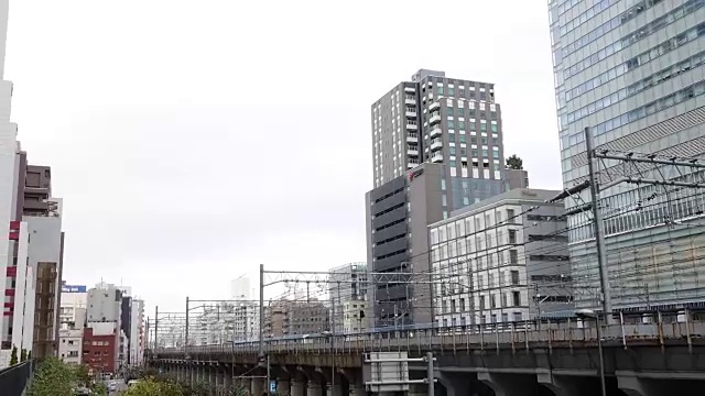 日本火车的延时视频视频下载