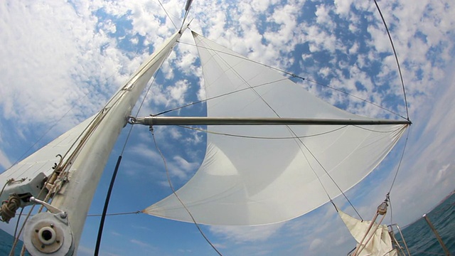 帆船比赛视频素材