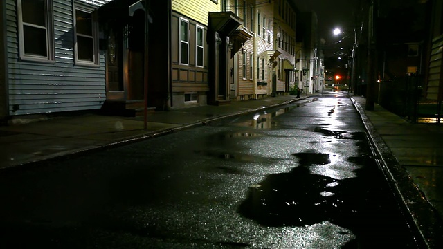 城市的雨夜视频素材