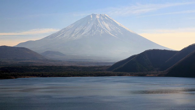 日本富士山视频素材