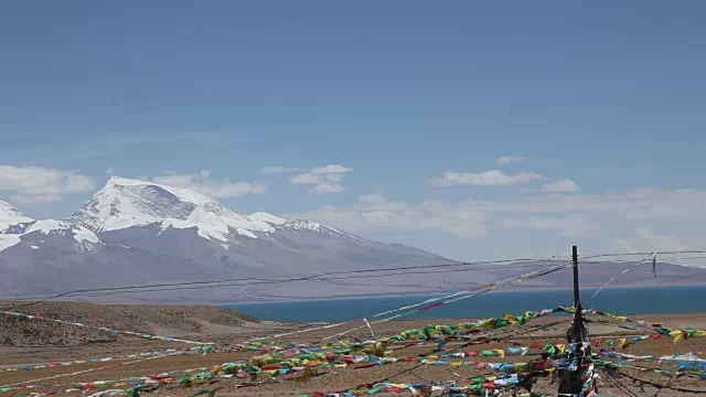 雪山湖西藏视频下载
