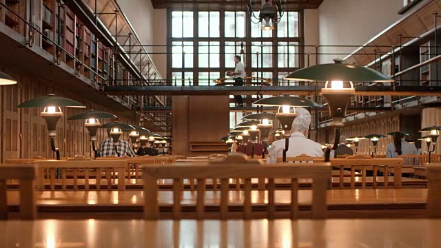DS阅览室在图书馆视频下载