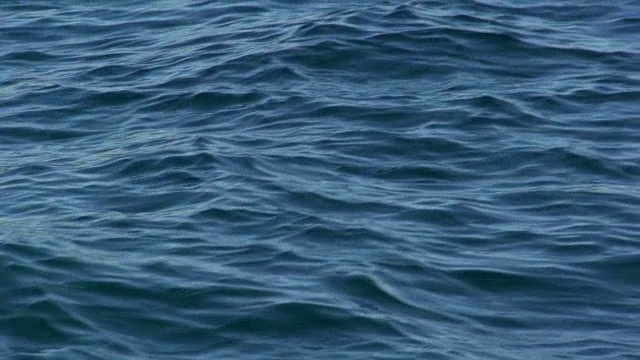 慢镜头:海水表面视频下载