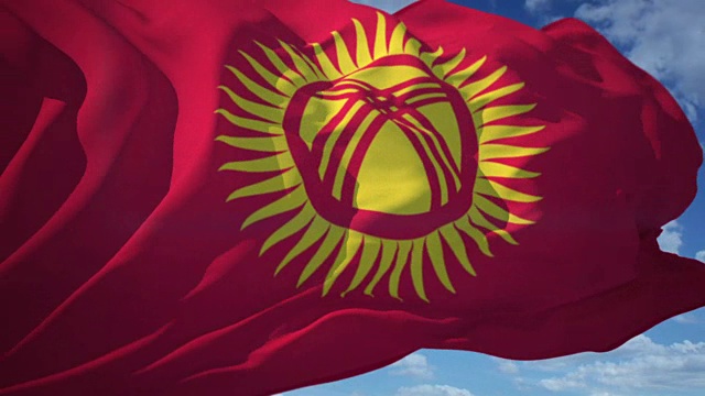 Krygyzstan旗视频下载