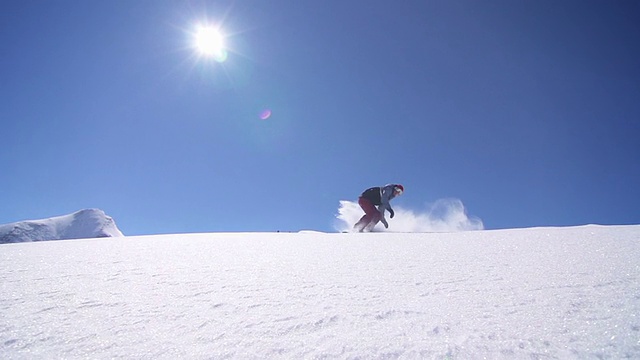 单板滑雪新雪转视频下载