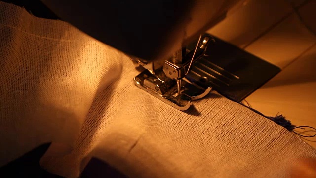 缝纫机视频素材