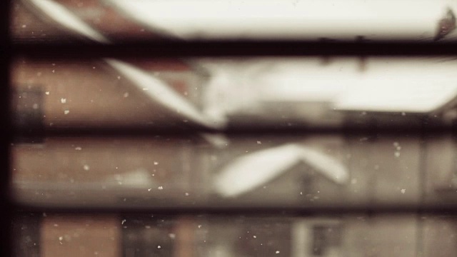 冬天下雪的场景视频素材