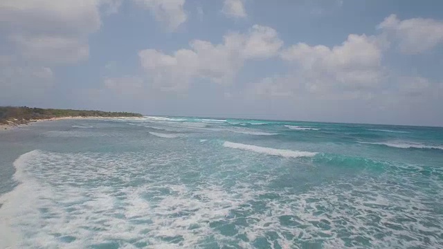航拍海景和地平线视频素材