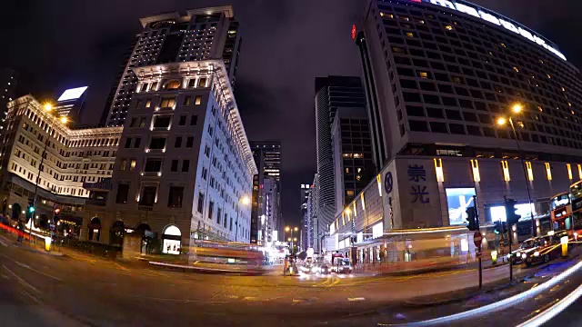 香港十字路口视频素材