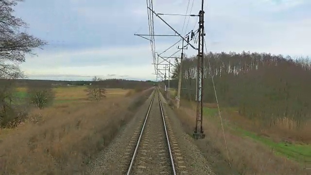 铁路轨道视频4K视频素材