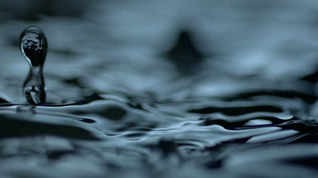 水流湍流-漩涡-水滴视频下载