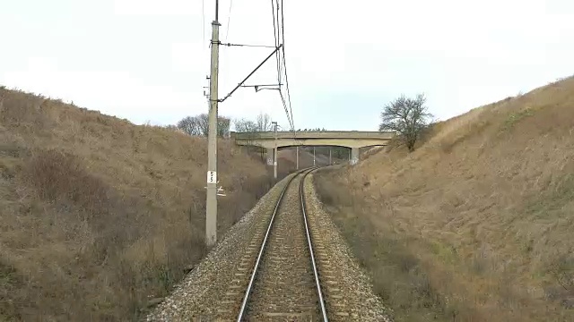 4K的铁路轨道视频素材