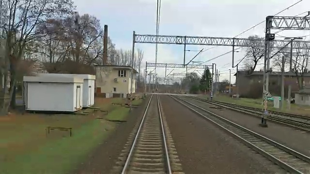 4K的铁路轨道视频素材