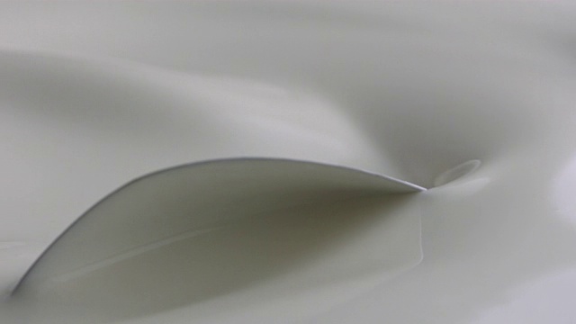 漩涡状的牛奶视频素材