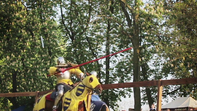 中世纪锦标赛比赛视频素材