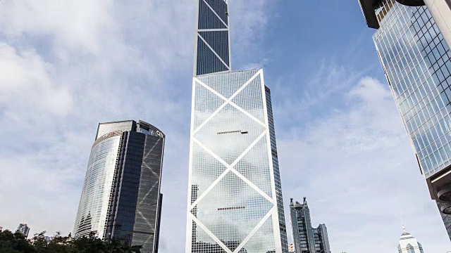 4k, Time Lapse，香港都市风光视频下载