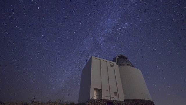 银河系望远镜/定格运动视频视频素材