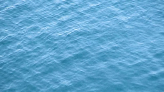 蓝色涟漪的水的背景视频素材