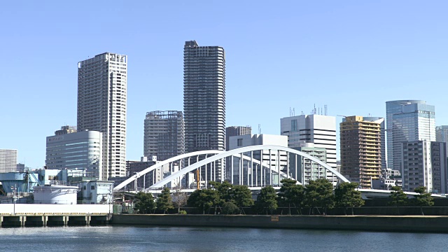 东京的建筑物视频素材