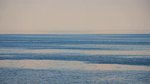 清晨海景视频素材
