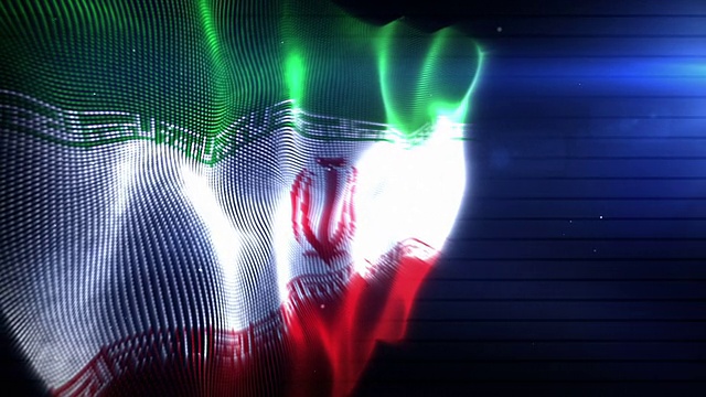 伊朗国旗-背景循环(全高清)视频下载