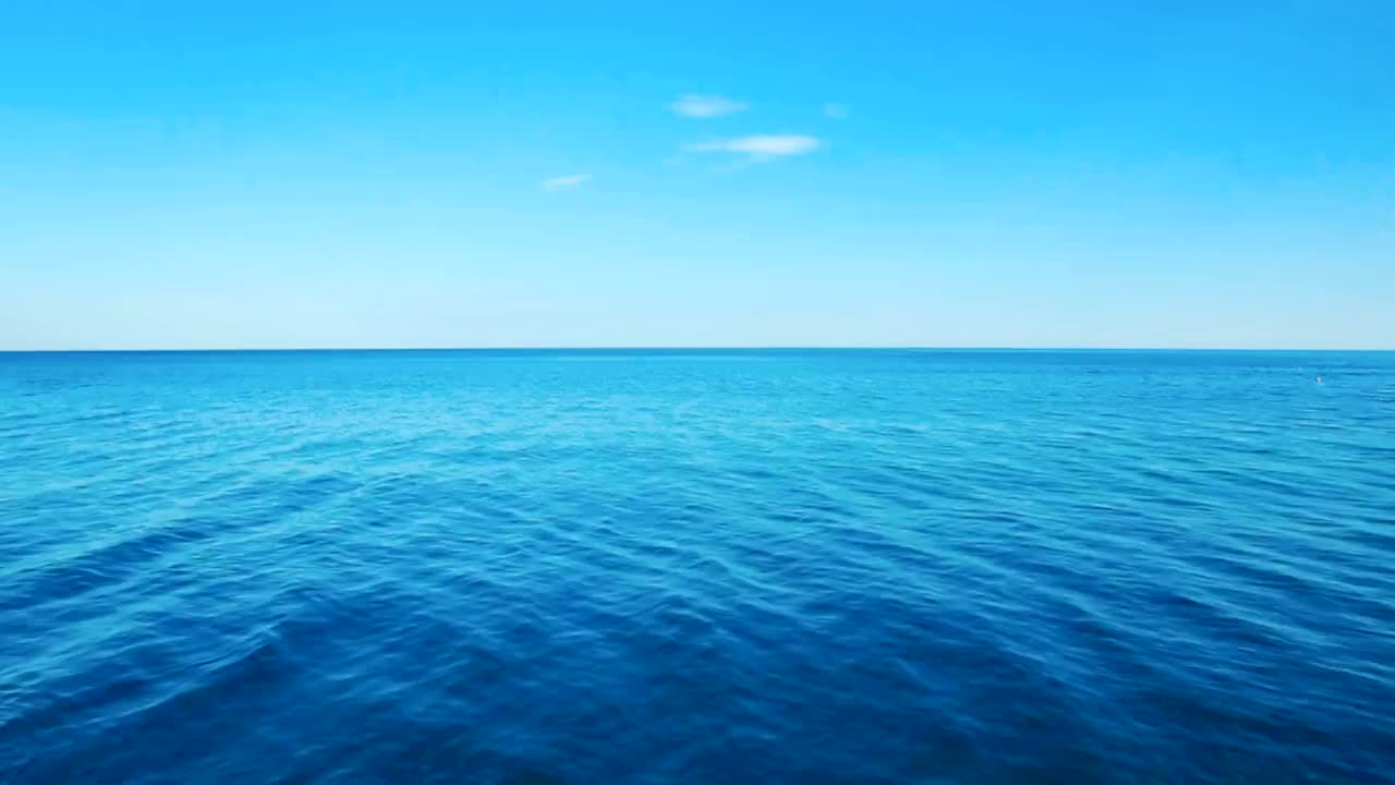 广阔的海洋视频素材